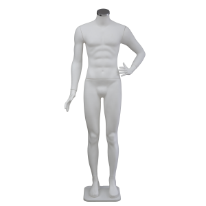 ERKEK BOY MANKEN KAFASIZ SOL ELİ BELİNDE
