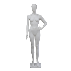 BAYAN BOY MANKEN YÜZSÜZ SOL ELİ BELİNDE