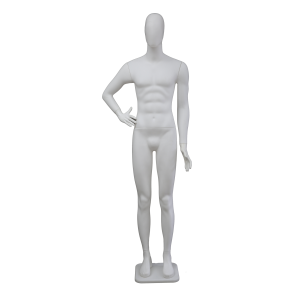ERKEK BOY MANKEN YÜZSÜZ SAĞ ELİ BELİNDE