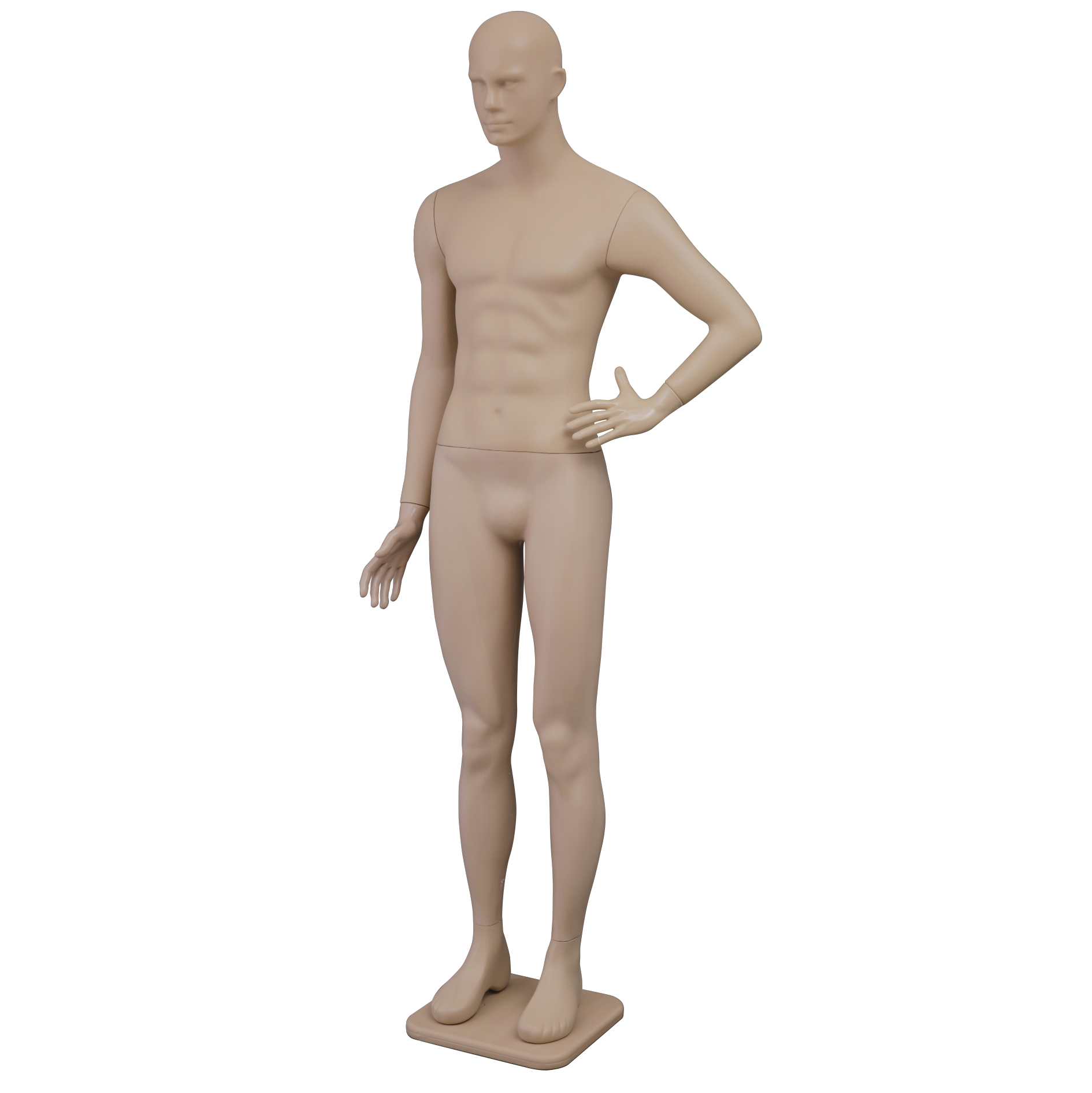 ERKEK BOY MANKEN SOL ELİ BELİNDE - Görsel 3